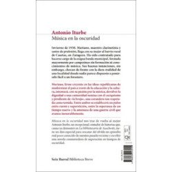 Música en la oscuridad — Antonio Iturbe — Seix Barral