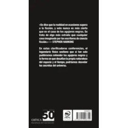 Agujeros negros — Stephen Hawking — Editorial Crítica