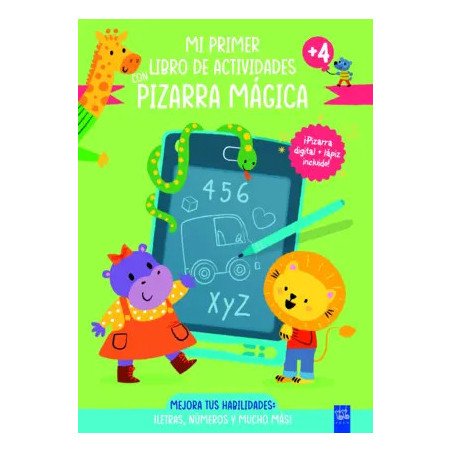 Mi primer libro de actividades con pizarra mágica. Verde — YOYO — Yoyo
