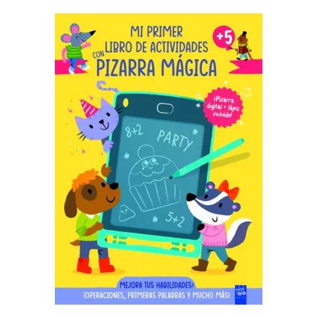 Mi primer libro de actividades con pizarra mágica. Amarillo — YOYO — Yoyo