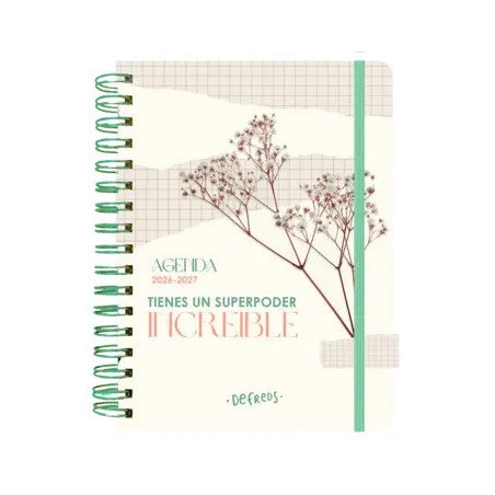 Agenda escolar semanal 2026-2027 Defreds — Defreds — Planeta Gifts